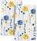 Floral Kitchen Towels Set of 2 Watercolor Flower Dish Towels 16x24 Absorbent